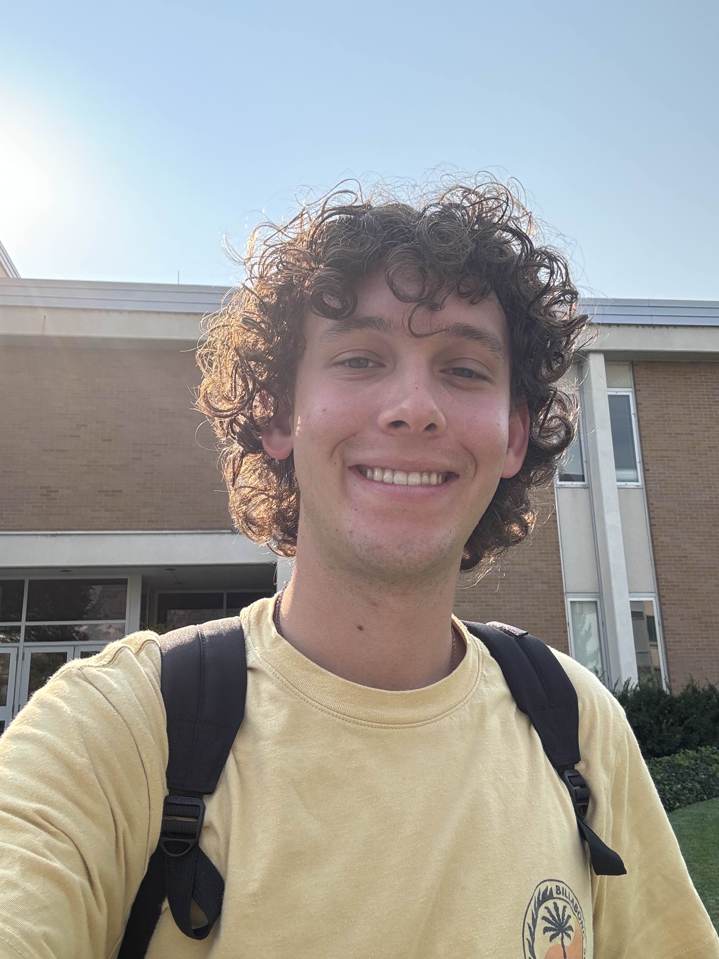 A slightly less attractive picture of Tyler